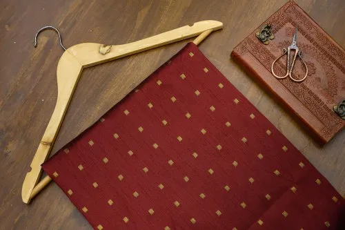 Dhupion Butti Fabric