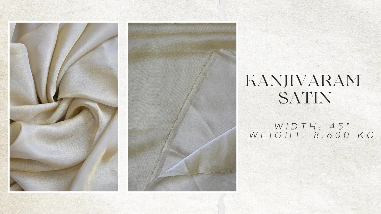 Kanjivaram Satin Fabric