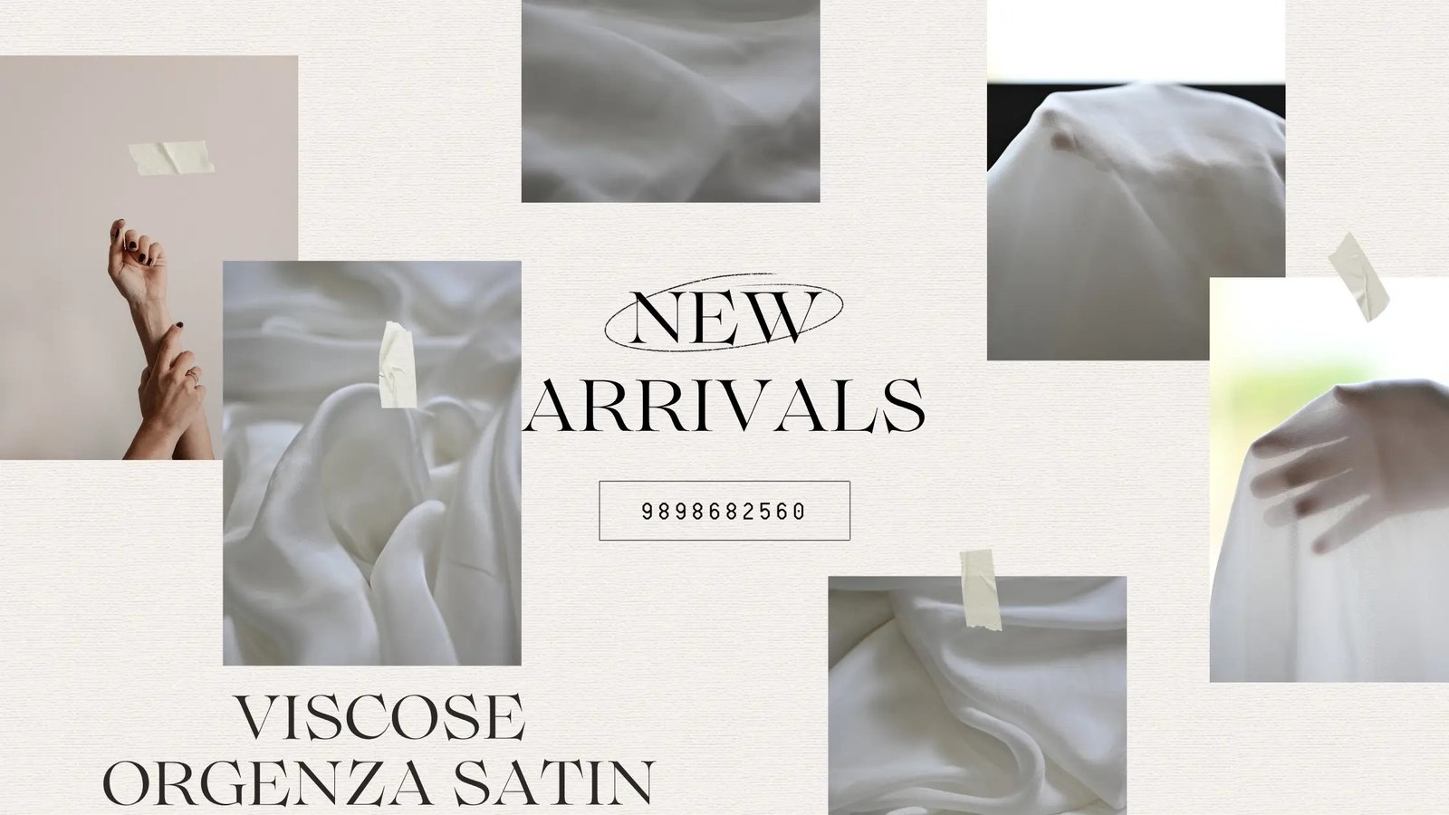 Viscose Orgenza Satin Fabric